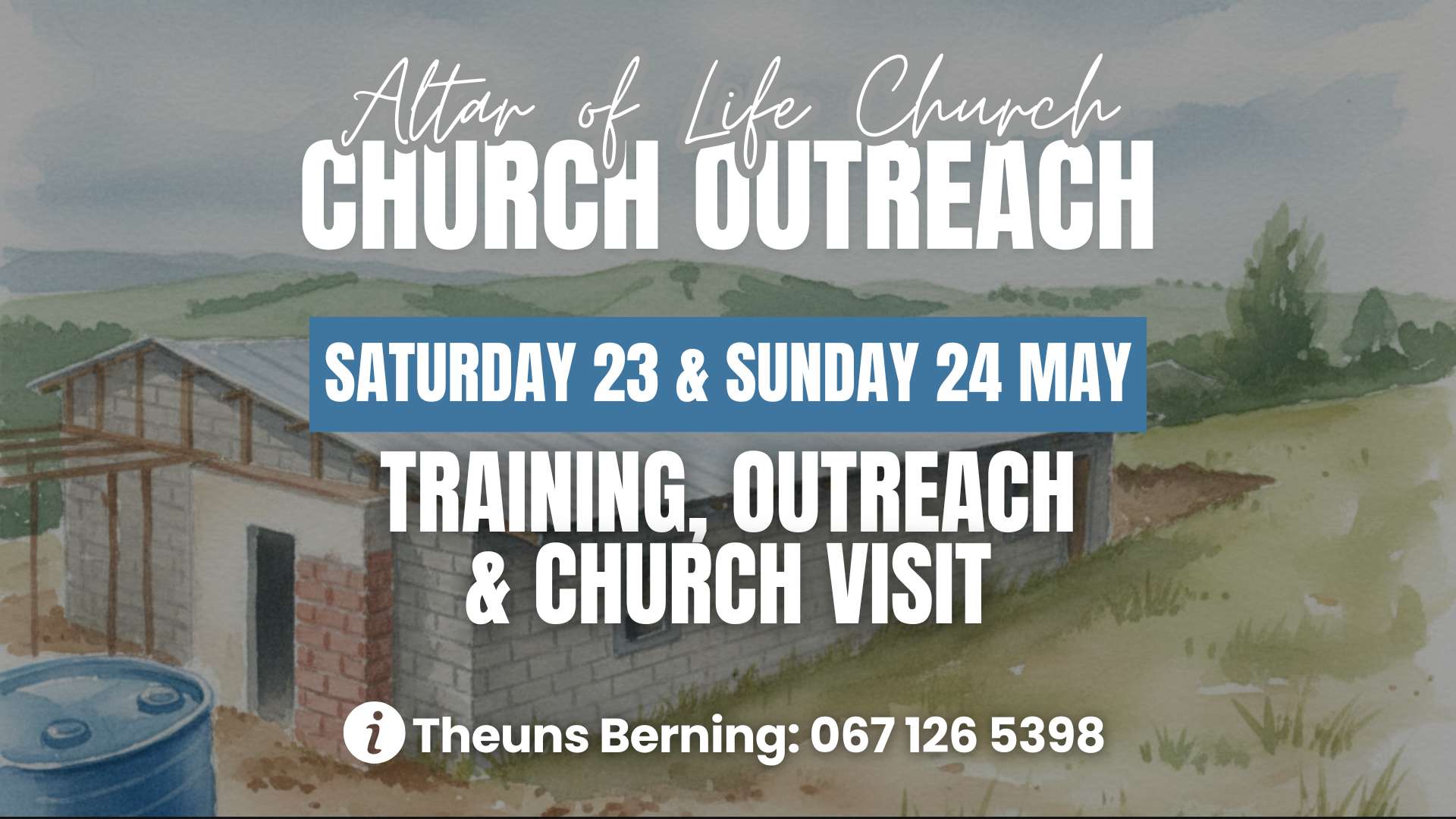 Church Dedication/Outreach